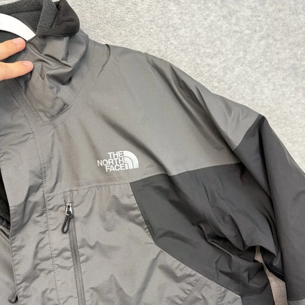 The North Face‎ 2-in—1 Goretex Jacket Men XL Black Insulated Lined 2 Piece EUC